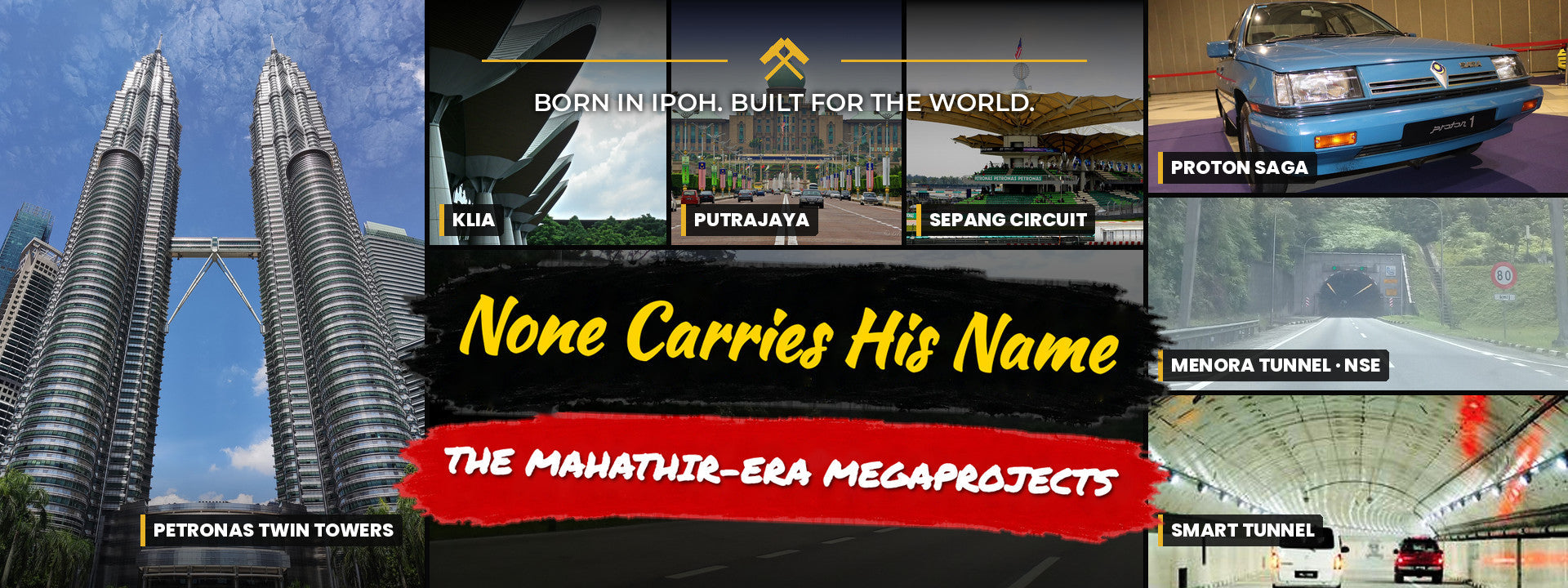 MAHATHIR-ERA MEGAPROJECTS: TWIN TOWERS, KLIA, PUTRAJAYA, AND WHY NONE CARRIES HIS NAME