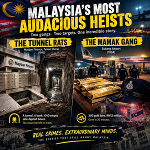 Malaysia's Most Audacious Heists: The Tunnel Rats and the Mamak Gang